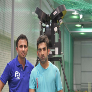 Gautham Gambhir Recommends Three Wheel Cricket Bowling Machine With Phani Kishore Gutala 