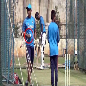 Indian Cricket Team is using a new device to aid batsmen in the nets