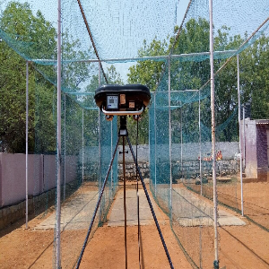 Leverage Bowling Machine at Santosh Cricket Academy