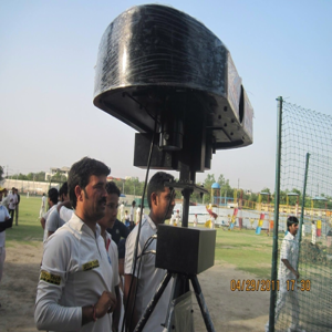 Leverage Cricket Bowling Machine being used For Professional Practice
