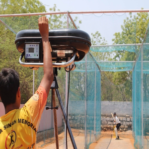 Leverage Master Digi Bowling Machine at Santosh Cricket Academy for Pro Practice