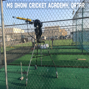 MS Dhoni Cricket Academy, Qatar Is Equipped With Leverage Yantra E3 Bowling Machine