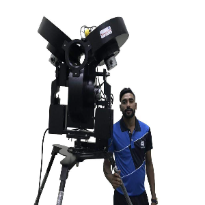 Mohammad Siraj and Leverage Cricket Bowling Machine