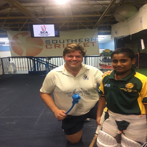 Southern Cricket Academy Australia using The RoboArm Ball Thrower