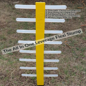The All In One Leverage Flexistump For Cricket Bowling Machine Practice