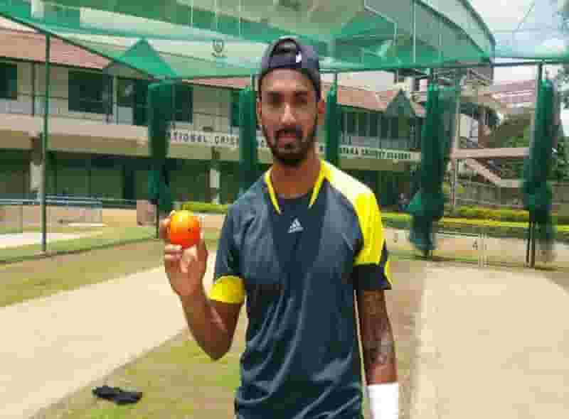 KLRahul with leverage spingball