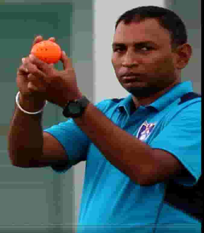 KrishnaRao with leverage spingball