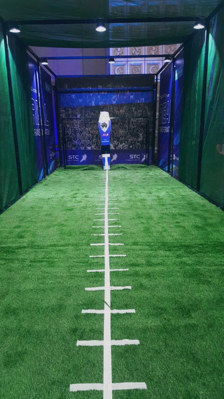 Leverage iRoboGoalie at an Event in Riyadh Saudi Arabia