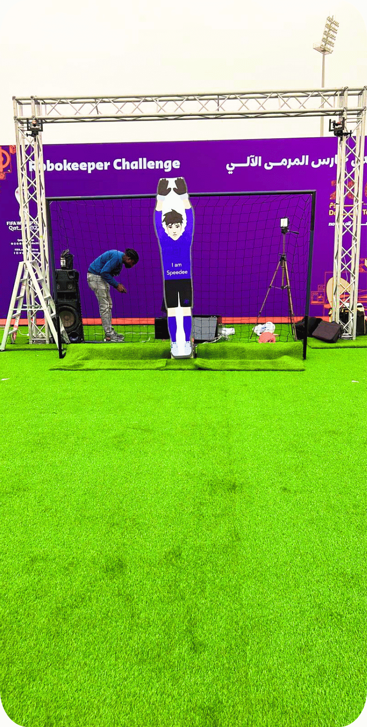 RoboKeeper at FIFA Challenge in Qatar