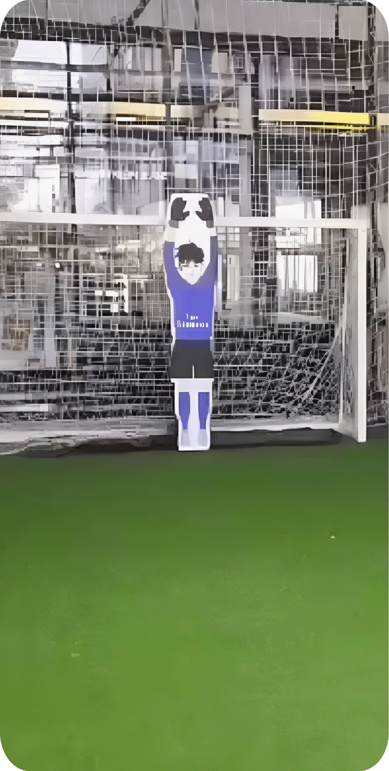 Robot Goalkeeper at Rajiceva Mall, Serbia